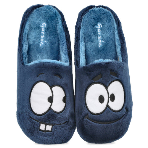 Garzon MDN4745 Zapatillas de Casa Azules para Niño