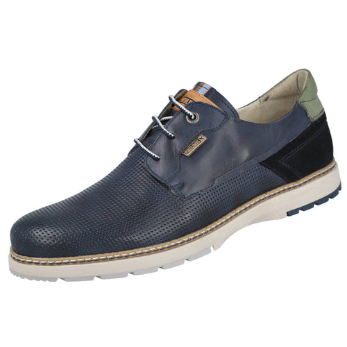 Pikolinos M8A-4222C1 Zapatos de cordones Azul Marino para Hombre