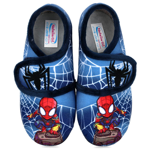 Bubble Bobble MD7830 Zapatillas de Casa Azules para Niño