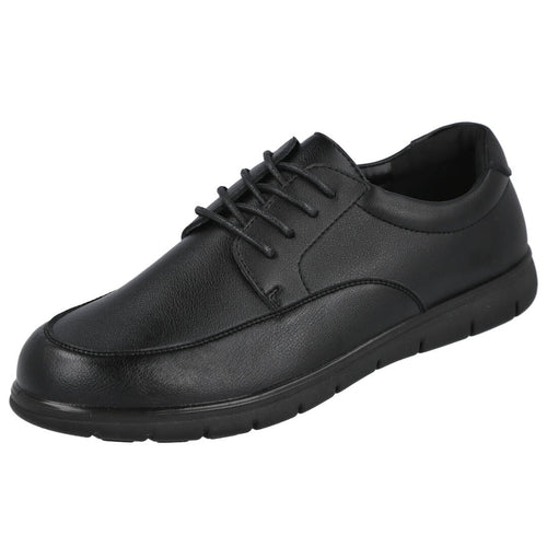 Bubble Bobble MD9502 Zapatos de Cordones Negros para Hombre