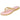 Detalle de chancla L&R SHOES R-085 rosa de mujer, pala texturizada - © Calzados Modesto®