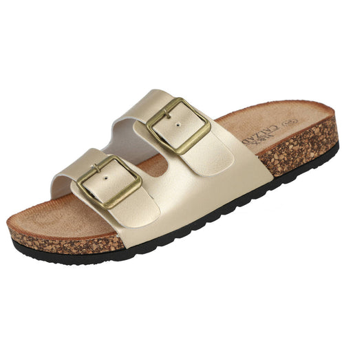 Bubble Bobble BUBBLE BOBBLE 908-2 Sandalias oro Mujer