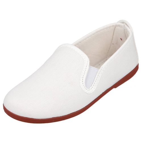 Bubble Bobble 814072 Zapatillas de Lona Blancas para Niña