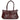 Bolso de mujer Pink Desert CTS73831 Burdeos: vista frontal con detalle de hebilla y textura cocodrilo - © Calzados Modesto®