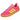Adidas KI2113 zapatilla deportiva fucsia y amarilla, vista 3/4 frontal - © Calzados Modesto®