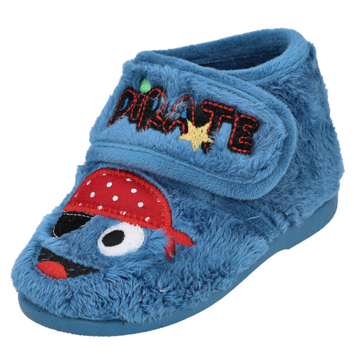 Vul-Ladi EV5109-123 Zapatillas de Casa Azules para Niño