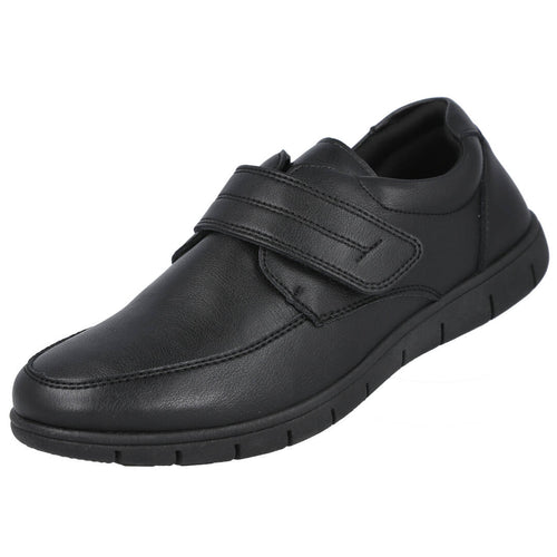 Bubble Bobble AF003 Zapatos de Cierre Textil Adherente Negros para Hombre