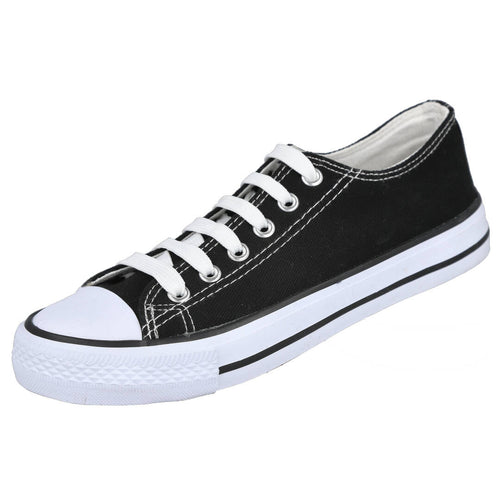 Bubble Bobble LRH-2 Zapatillas de Lona Negras para Mujer