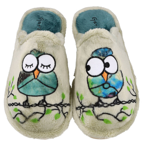 Garzon MDP496.275 Verde Zapatillas Abiertas Mujer
