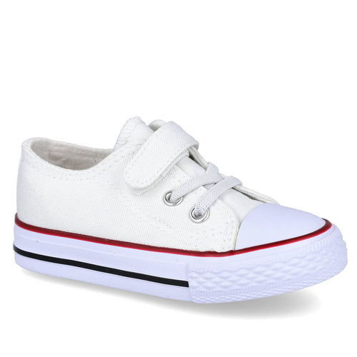 Bubble Bobble B-171 Zapatilla de Lona Blanco para Niña