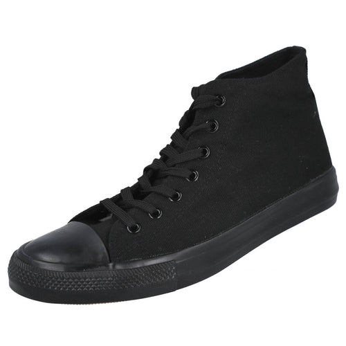 Bubble Bobble HB-0357 Zapatillas de Lona Negras para Hombre