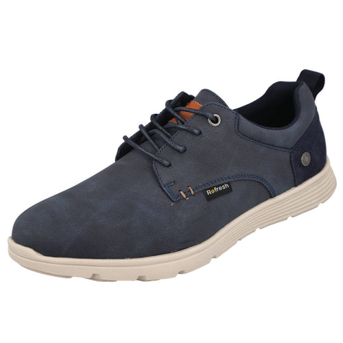 Refresh 171288 Zapatos de Cordones Azul Marino para Hombre