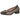 Zapato Pink Desert bronce de mujer, vista lateral elegante con tacón y hebilla dorada - © Calzados Modesto®
