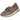 Mocasín casual Pink Desert E261 bronce en ángulo de tres cuartos - © Calzados Modesto®