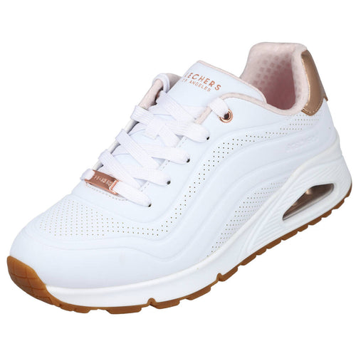 Skechers UNO Gen 1- Shimmer Wave Zapatillas Deportivas Blanco Mujer