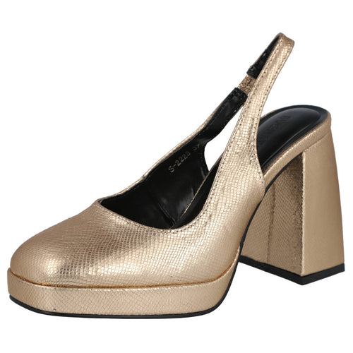 Bubble Bobble L&R SHOES S-2223 Sandalias Oro Mujer