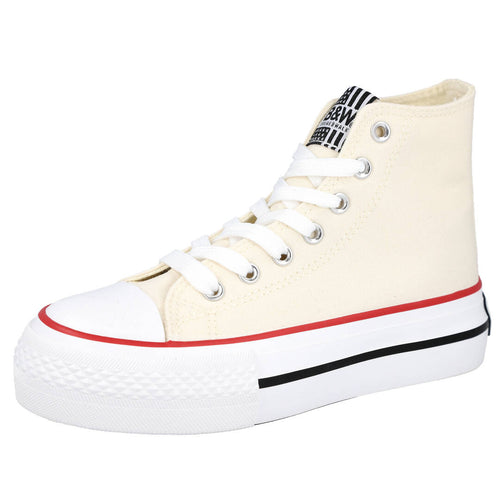 Conguitos BJSH527060 Zapatilla Lona Blanco Niña