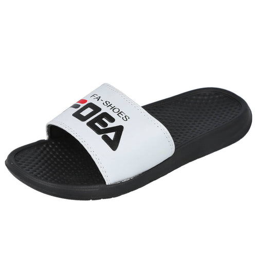 L&R Shoes 8192 Blanco Chancla de Playa para Hombre