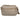 Bolso taupe para mujer Pink Desert vista frontal con bolsillo superior ribeteado - © Calzados Modesto®