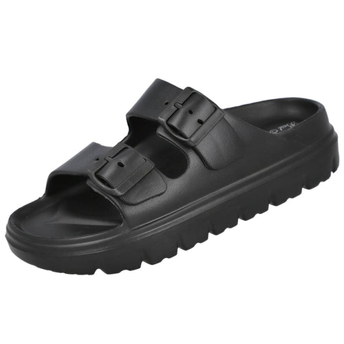 Bubble Bobble MDFX2Q48 Chanclas Negras para Mujer