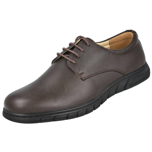 Bubble Bobble MDT007 Zapatos de Cordones Marrones para Hombre