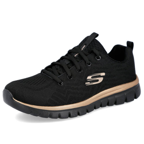 SKECHERS MD12615 NEGRO-ORO 987942