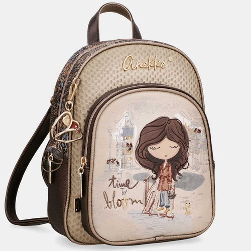 Anekke 43705-197 Mochila Beige Mujer