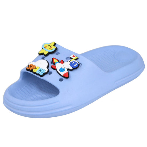 L&r shoes SB9239 Celeste chanclas niño