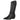 Bota cowboy Pink Desert H195 negra mujer, vista frontal detallada con tachuelas - © Calzados Modesto®