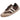 Zapatilla deportiva beige Pink Desert para mujer, vista lateral en ángulo mostrando su diseño combinado. - © Calzados Modesto®