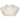 Bolso tote de piel blanco roto con asas de hombro y pliegues laterales - © Calzados Modesto®