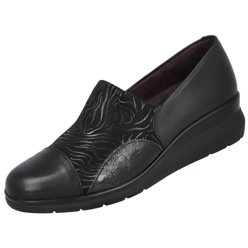 Pitillos MD10731 Mocasines Negros para Mujer