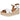 Sandalia cuña piel blanca mujer OH! MY SANDALS 6032 © Calzados Modesto®