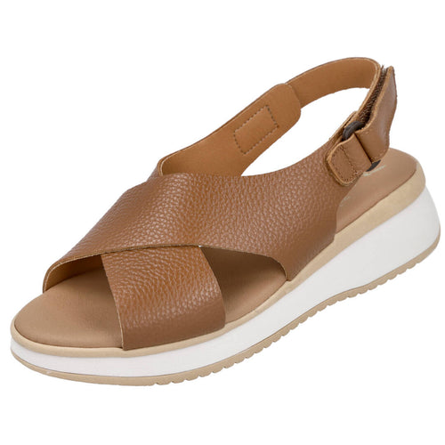 Oh! My Sandals 5943 Roble Sandalias planas para Mujer