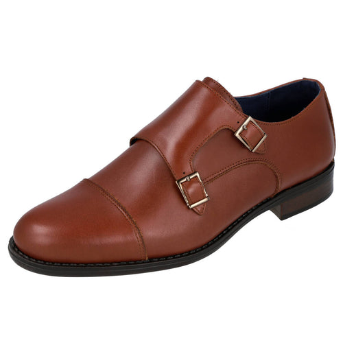 Prestigio E4484 Zapatos de Vestir Marrones para Hombre