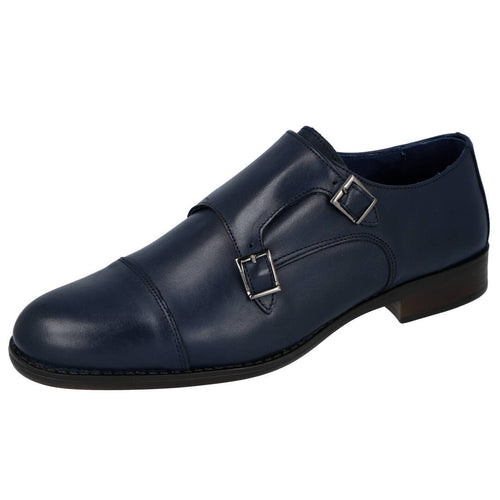 Prestigio E4484 Zapatos de Vestir Azules para Hombre