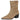 Botín taupe Pink Desert de mujer con puntera perfilada y tacón ancho - © Calzados Modesto®
