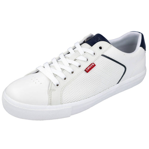 Levis MD233039 Zapatillas Deportivas Blanco Hombre