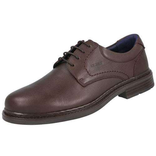 Notton LR0104 Zapatos de Cordones Marrones para Hombre