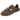 Zapatilla deportiva café Corina para mujer con abalorios decorativos en el empeine - © Calzados Modesto®