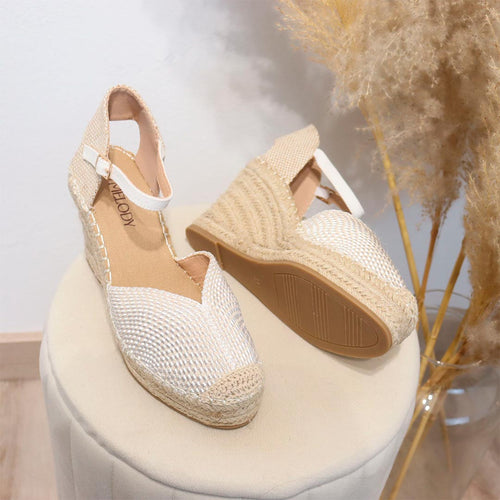 Pink Desert MY591 Cuña Beige Mujer