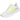 Zapatilla New Balance W4117KX beige con detalles en amarillo neón para mujer - © Calzados Modesto®