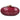 Bolso de fiesta burdeos Pink Desert RMRM1346-5 ovalado con cierre dorado visto de frente - © Calzados Modesto®