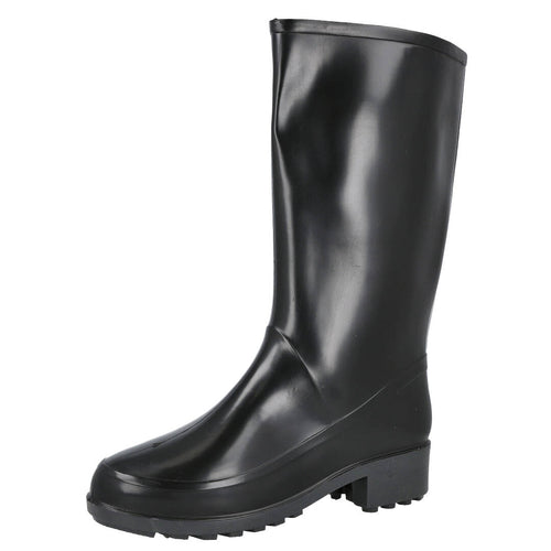 L&R SHOES MD158-OF-24518 Botas de Agua Negras para Mujer