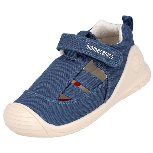 Biomecanics 262187-A566 Sandalia Azul para Niño