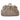 Vista frontal del bolso Pink Desert KMV309580 taupe con cierre de boquilla y cuentas - © Calzados Modesto®