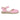Alpargata rosa L&R SHOES con tira al tobillo y detalle de esparto - © Calzados Modesto®