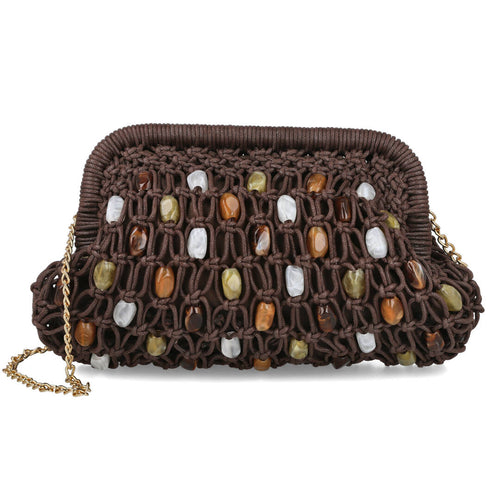 Pink Desert BNBN3646 Marrón Bolso de fiesta para Mujer