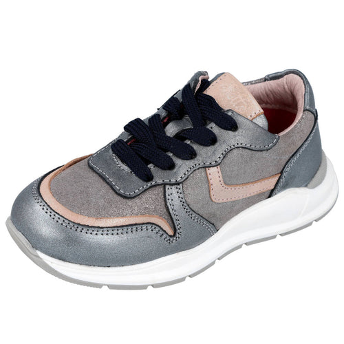 Chetto MD1122528 Zapatillas Deportivas Plateadas para Niña