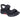 Sandalia deportiva textil negra Skechers MD229297 © Calzados Modesto®